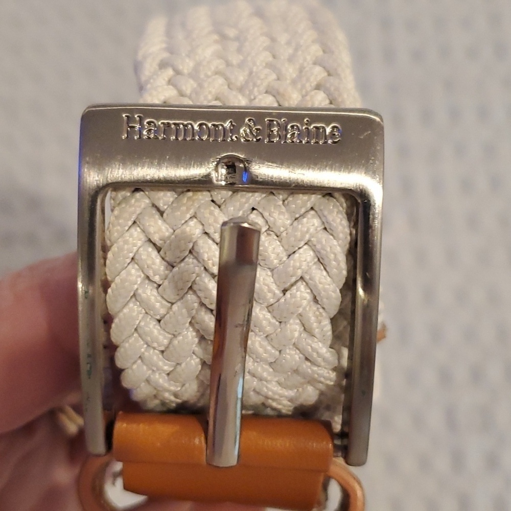 Harmont & Blaine | Woven Belt with Metal Buckle XS